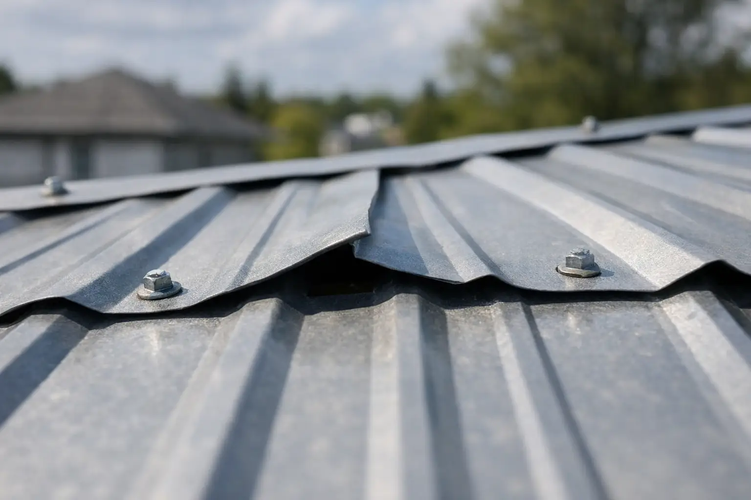 What Causes Roof Sheet Movement on Metal Roofs? - ETCE industrial roof waterproofing Saudi Arabia