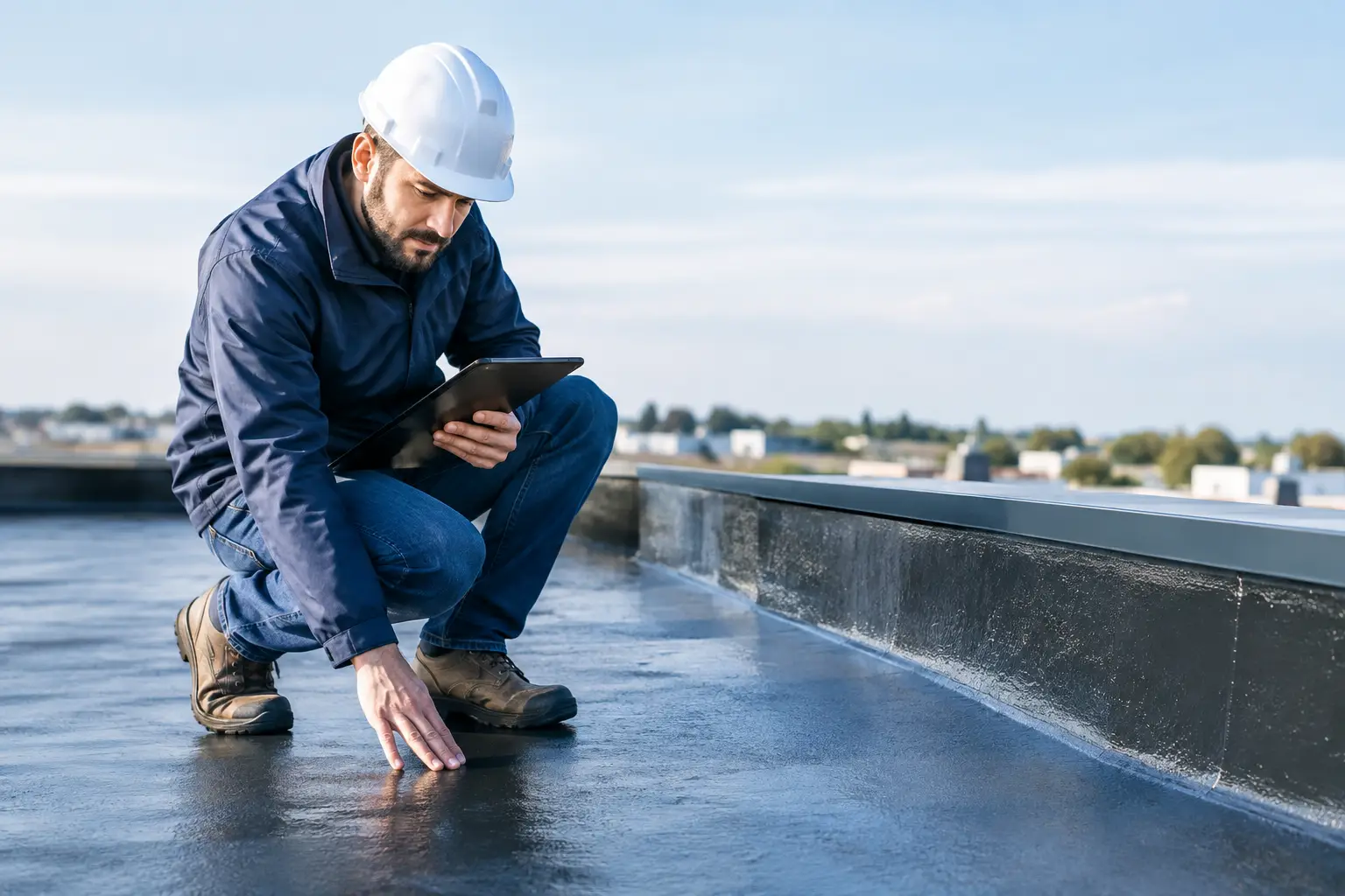 When to Call a Waterproofing Expert for Your Roof - ETCE industrial roof waterproofing Saudi Arabia