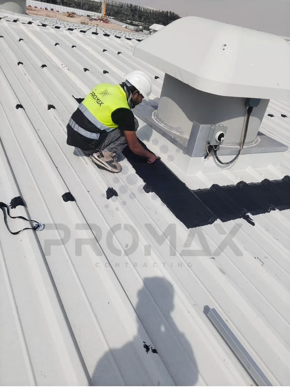 Avalar TLM Logistics metal roof waterproofing Dubai