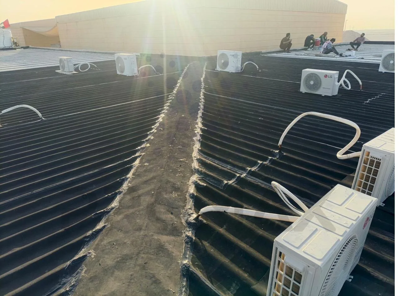 Basmat Ghayathi Medical Center metal roof waterproofing Dubai