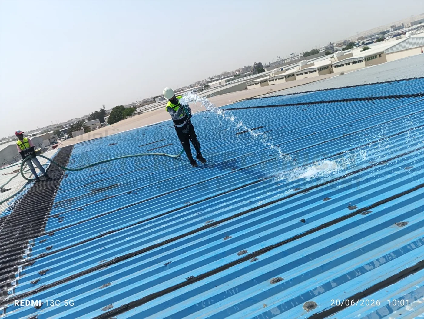 B&R Gulf metal roof waterproofing Dammam KSA