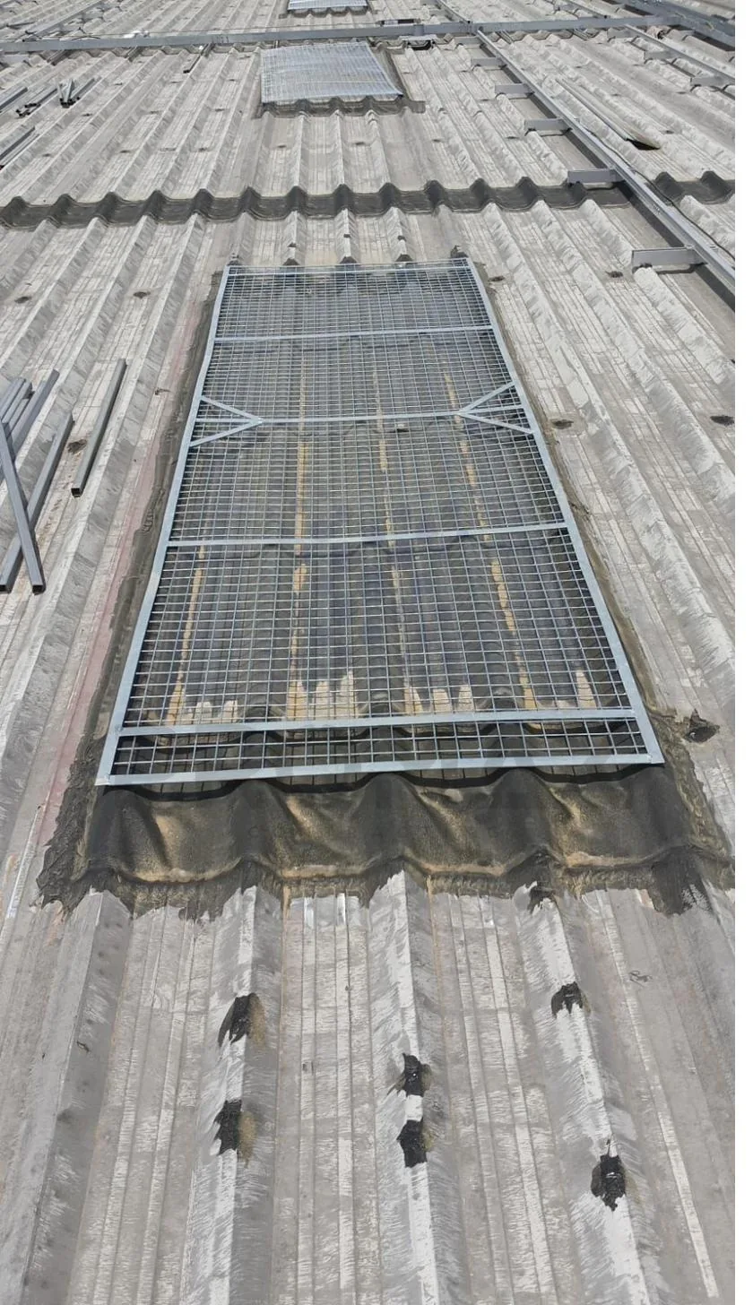 Coast Flour Mills metal roof waterproofing Dubai