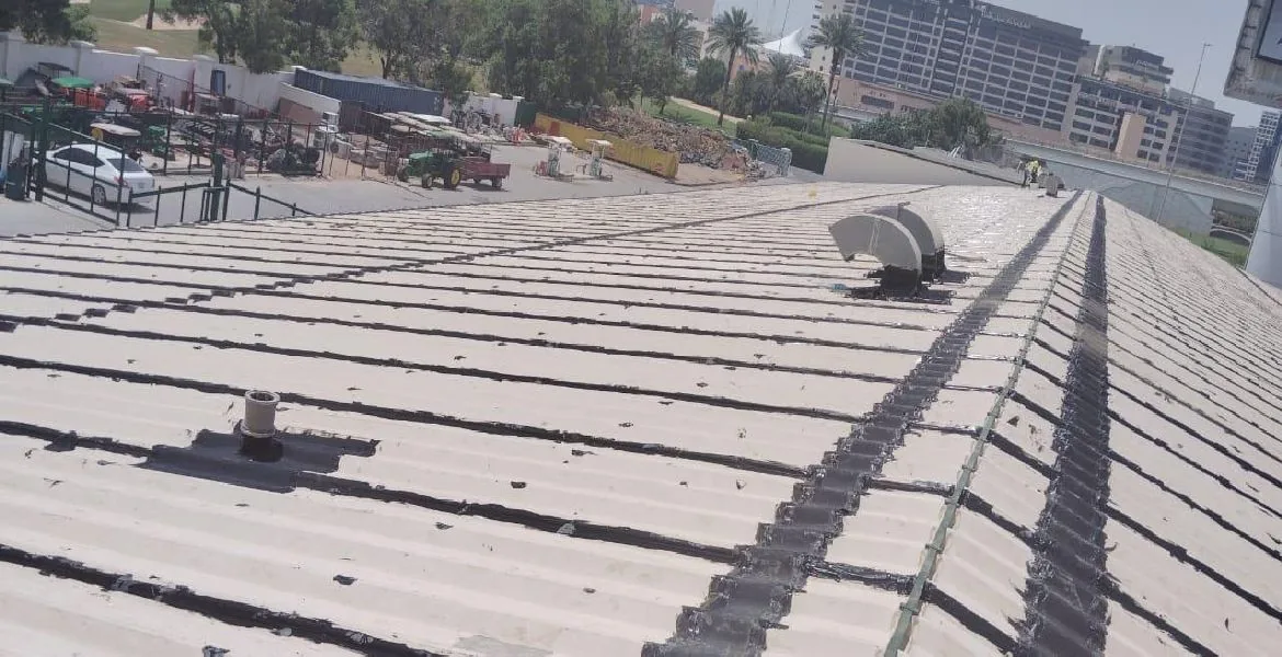 Creek Golf Club - Metal Roof Waterproofing Dammam KSA