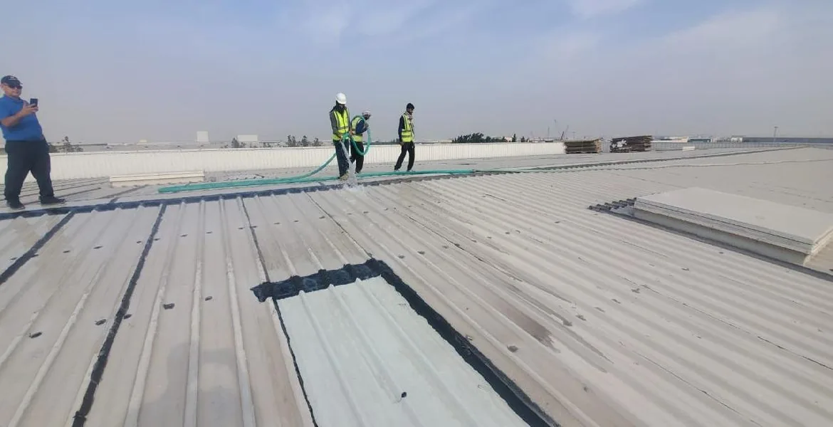 Dahbashi Engineering - Metal Roof Waterproofing Dammam KSA