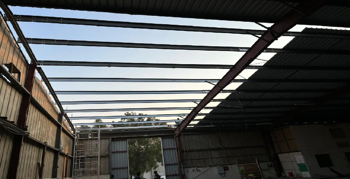 Eni - metal roof waterproofing project by ETCE in Saudi Arabia, KSA