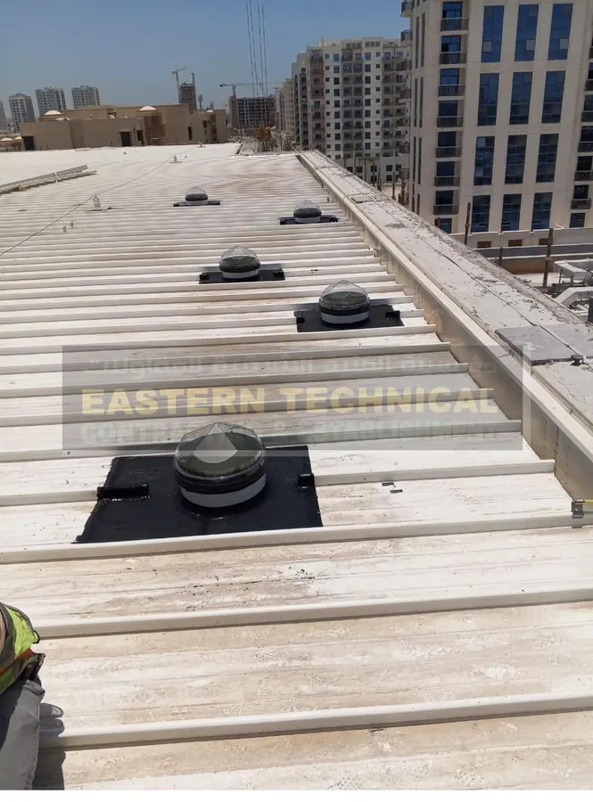 ألفا لافال - عزل السقف المعدني في الرياض - أعمال EPDM من ETCE، صورة 3 من 3