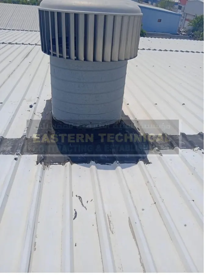 مجموعة أتكو – المصنع الشرقي والغربي - عزل سطح ومزاريب المصنع في الدمام - أعمال EPDM من ETCE، صورة 3 من 4