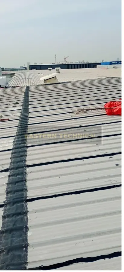 الزامل للبلاستيك - عزل سطح المصنع في الدمام - أعمال EPDM من ETCE، صورة 3 من 3
