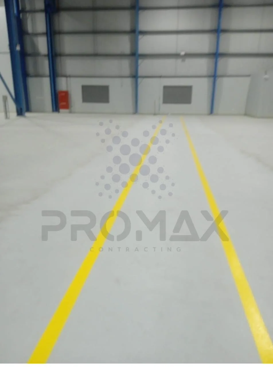 Mubaraz Epoxy Flooring - ETCE project Dubai