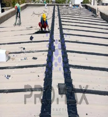 Prj1 Dxbpoliceai - metal roof waterproofing project by ETCE in Saudi Arabia, KSA