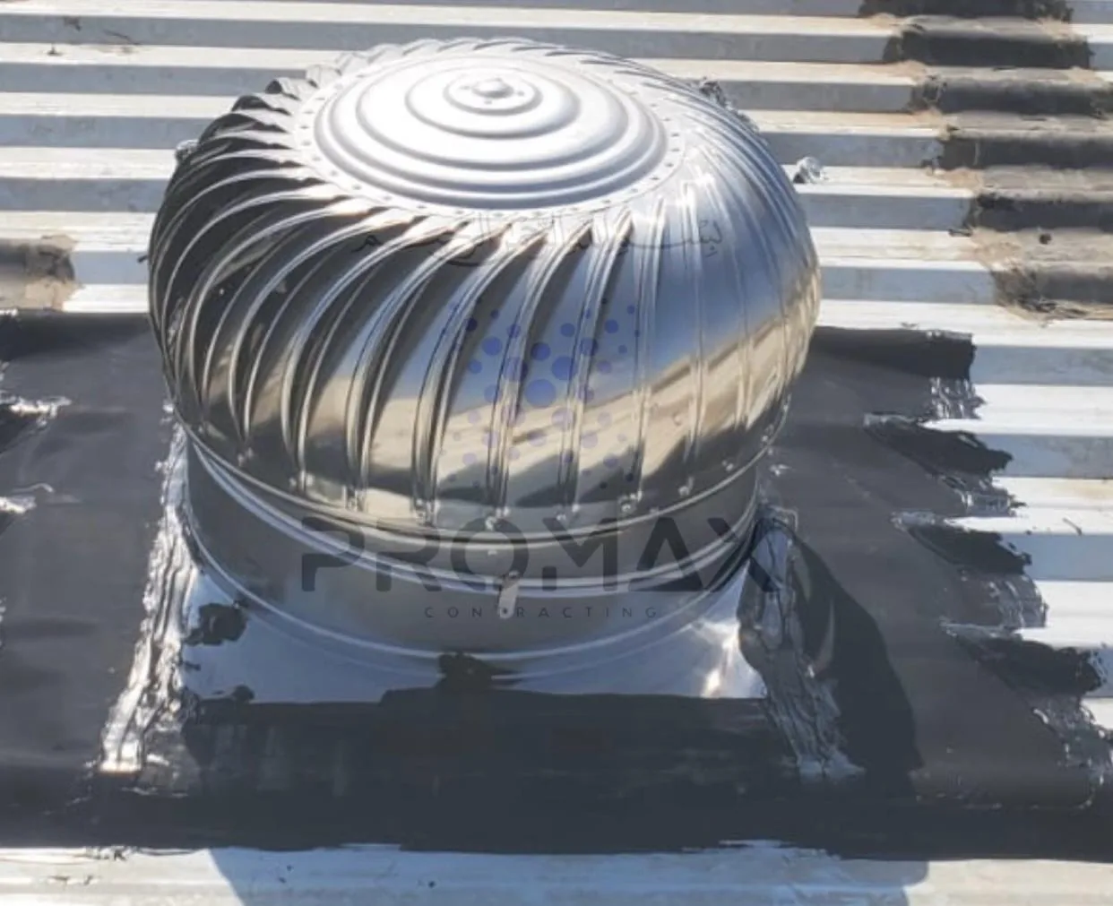 Prj22 Eni - metal roof waterproofing project by ETCE in Saudi Arabia, KSA
