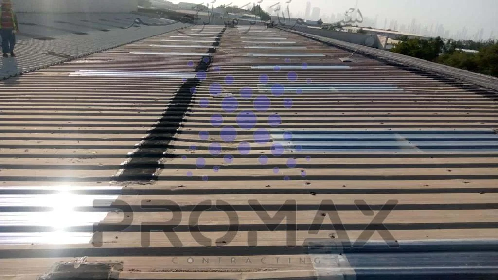 Prj47 Gorica - metal roof waterproofing project by ETCE in Saudi Arabia, KSA