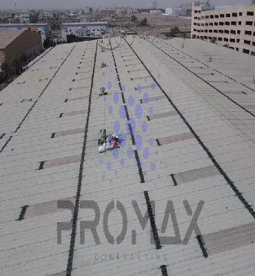 Prj5 Lulu - metal roof waterproofing project by ETCE in Saudi Arabia, KSA