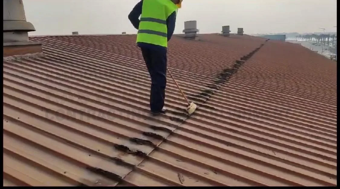 Sasib metal roof waterproofing Dammam KSA