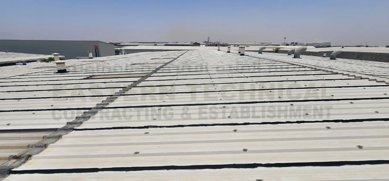 Saudi Arabian Industrial - ETCE waterproofing project Dammam KSA
