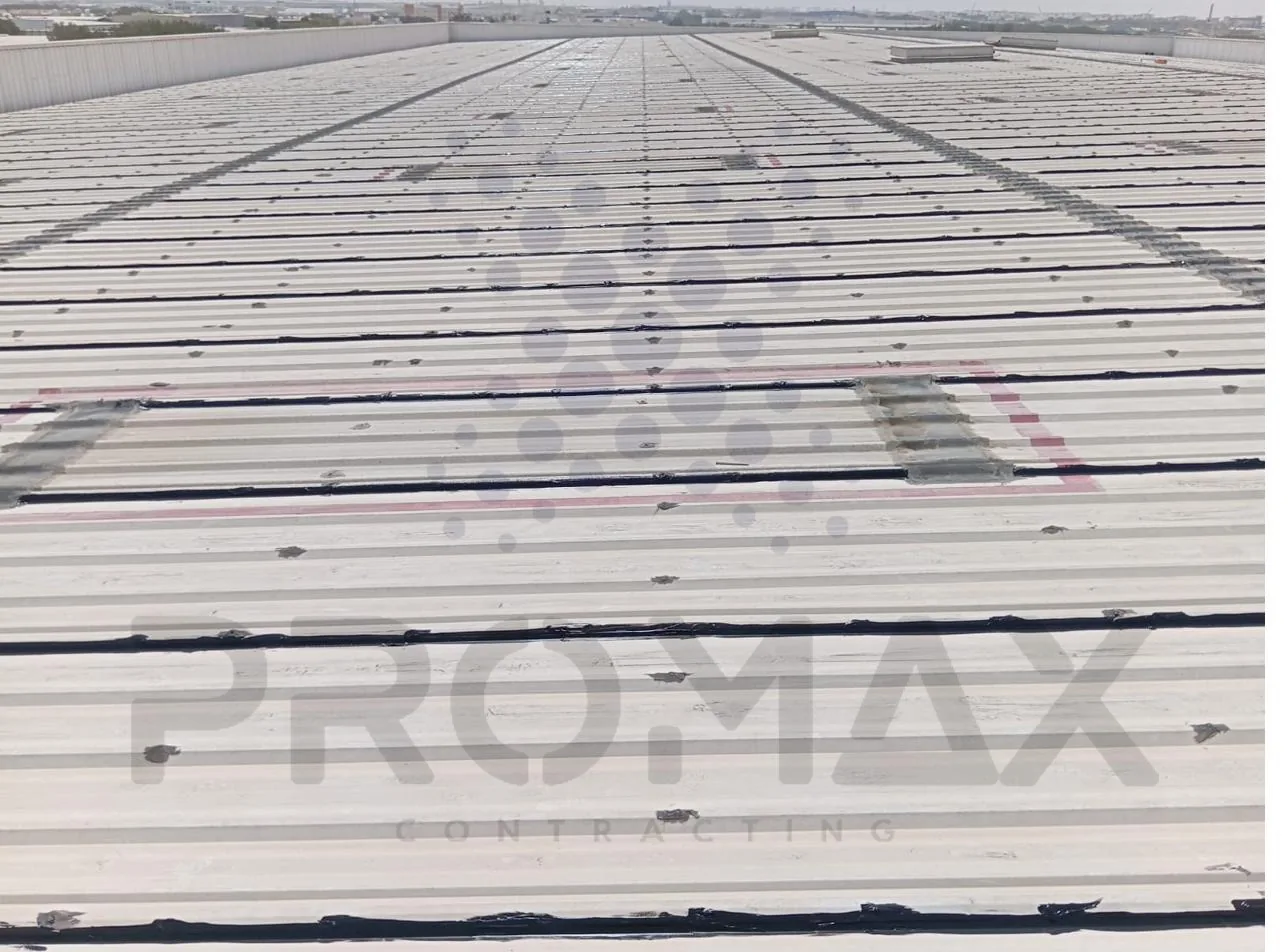 Transmed DIP metal roof waterproofing Dubai