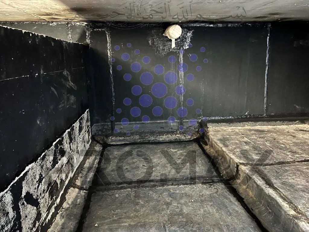 Concrete Water Tank / Underground Water Tank or Sceptic Tank Waterproofing Dammam KSA