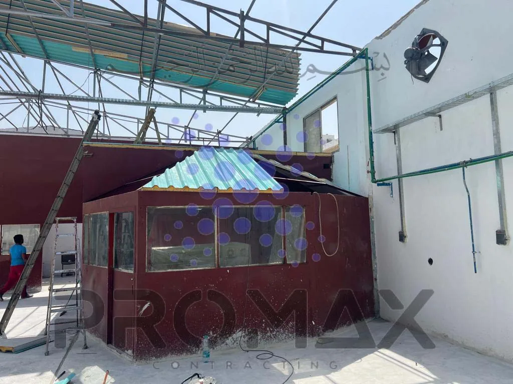 Double Skin Sheet or Sandwich Panel Replacement Dammam KSA