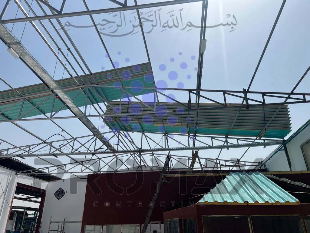 Double Skin Sheet or Sandwich Panel Replacement Dammam KSA