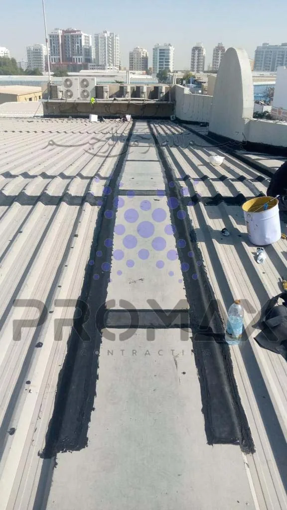 Metal Roof Expansion Joint Waterproofing Dammam KSA
