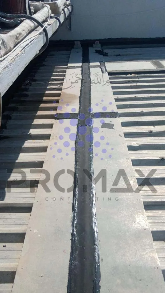 Metal Roof Expansion Joint Waterproofing Dammam KSA