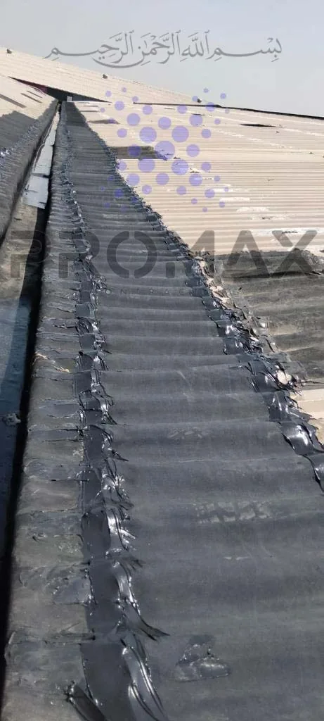 Valley & Eave Gutter Wateproofing Robust Solutions Dammam KSA