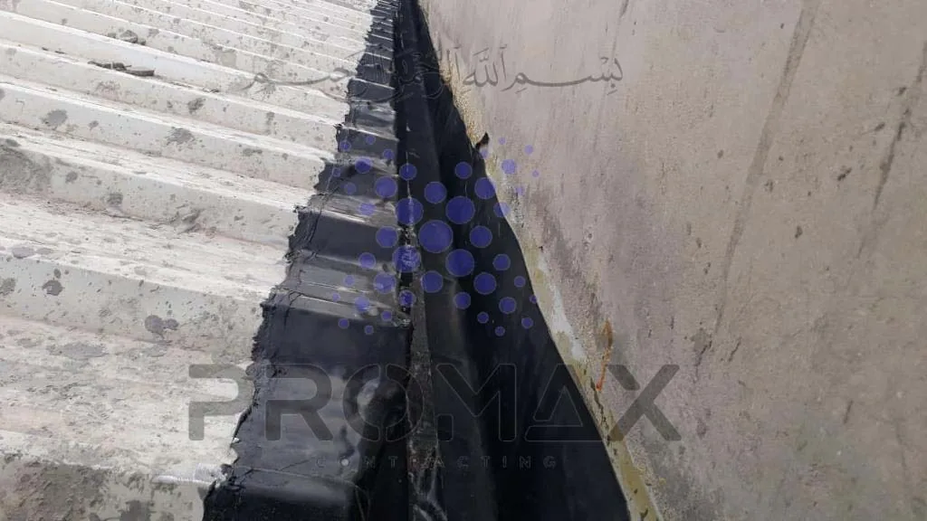 Valley & Eave Gutter Wateproofing Robust Solutions Dammam KSA
