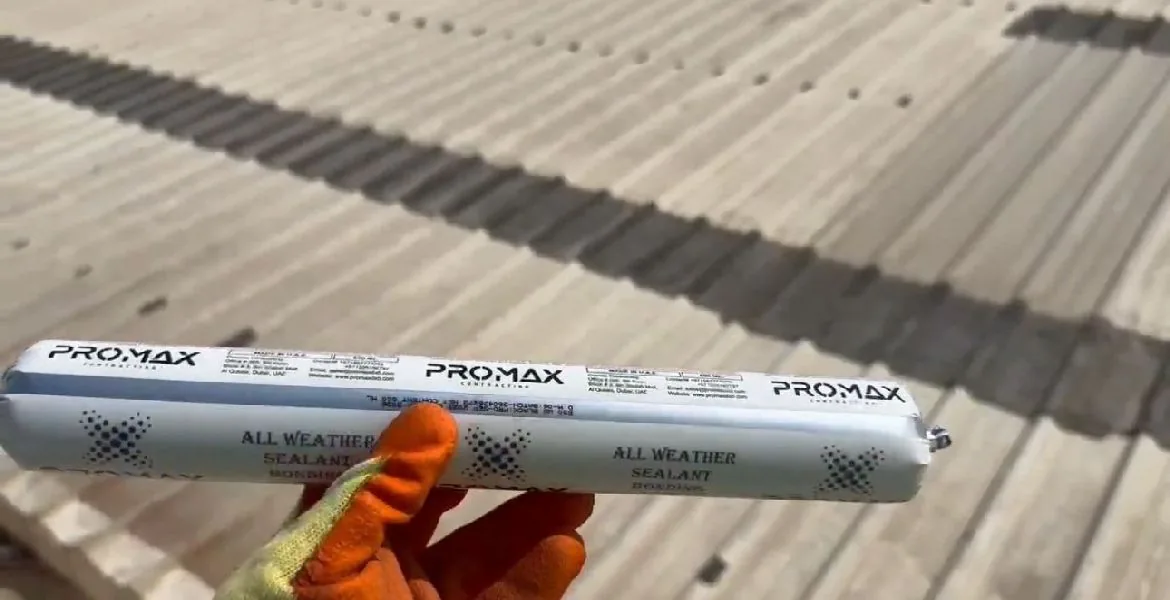 Promax Bonding Adhesive - metal roof waterproofing by ETCE Dammam KSA