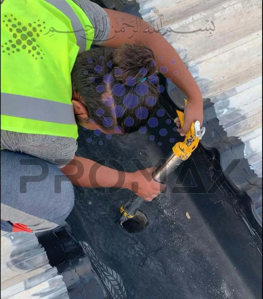 Roof Drain or Gutter Cowl Waterproofing Dammam KSA