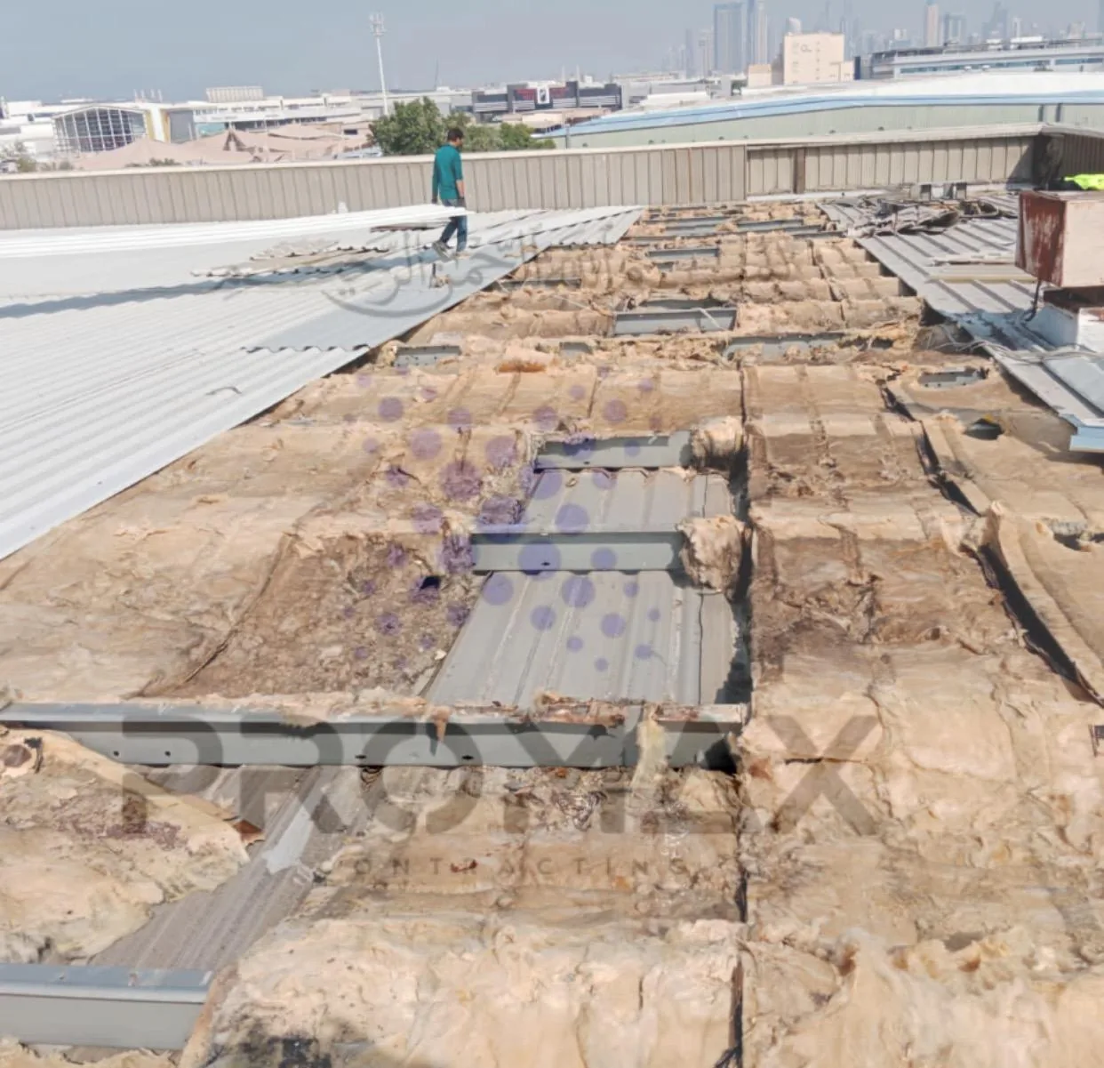 Single Skin Sheet 0.7mm Replacement Dammam KSA