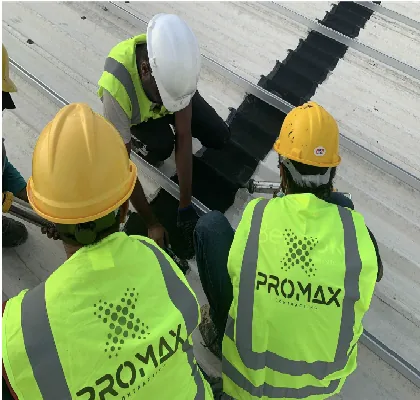ETCE metal roof waterproofing and EPDM specialists Dammam KSA